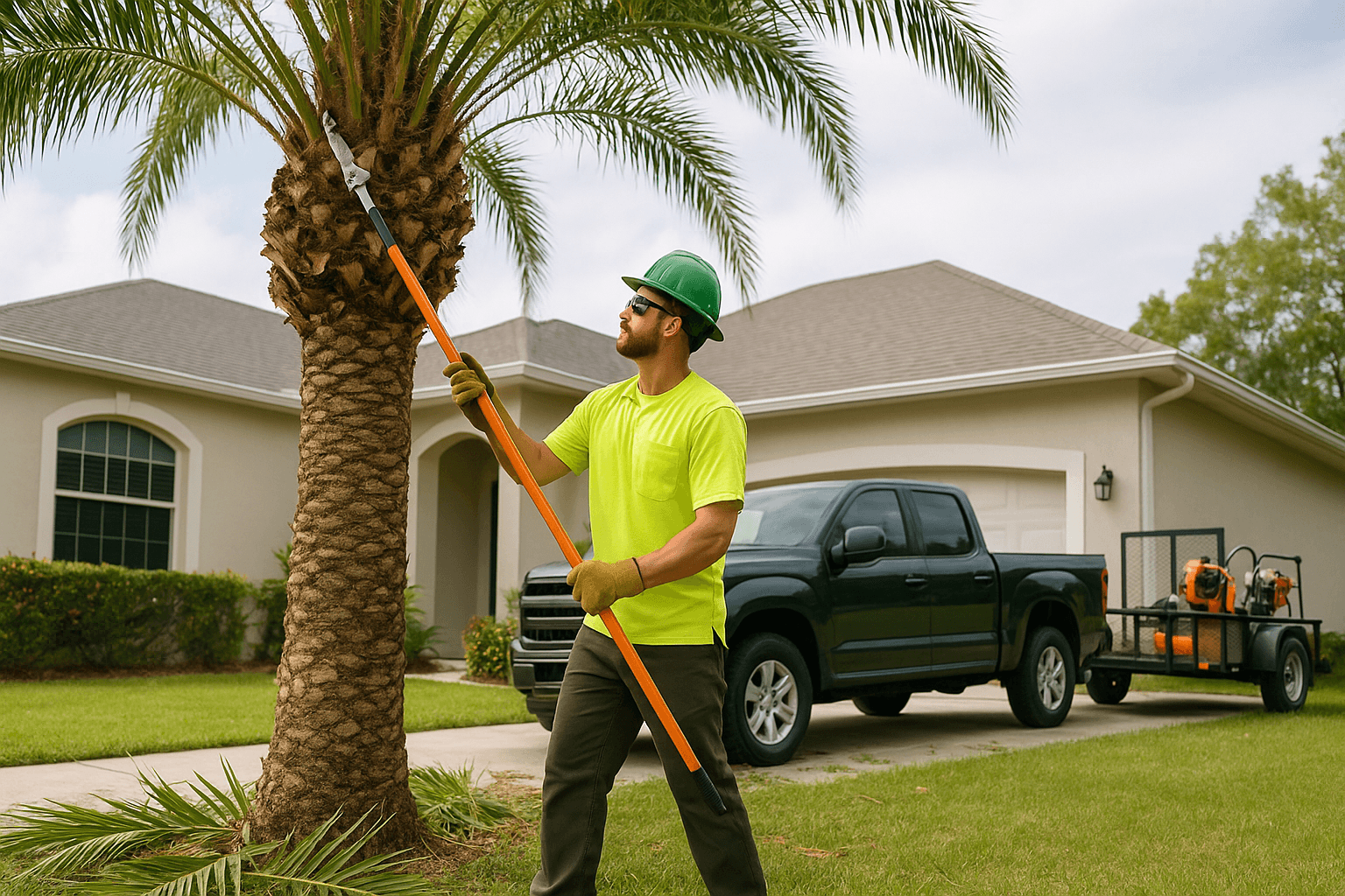 Florida Green Lawn Tree Service hero image